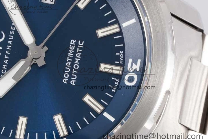 MIROTIME 0422 Versatile Aquatimer SS IW3290 V6SF 1:1 Best Edition Blue Dial on SS Bracelet A 7031